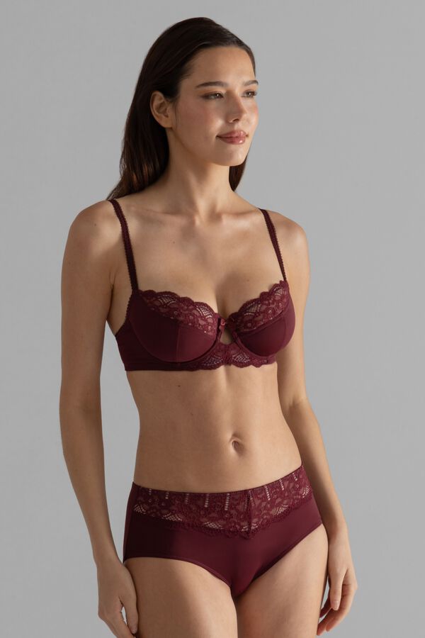 Dorina Suti&atilde; Celine sem enchimento vermelho