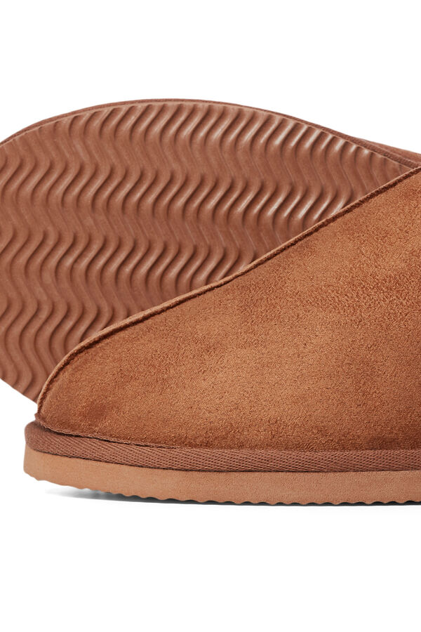 Jack & Jones Chinelos de borrego cru