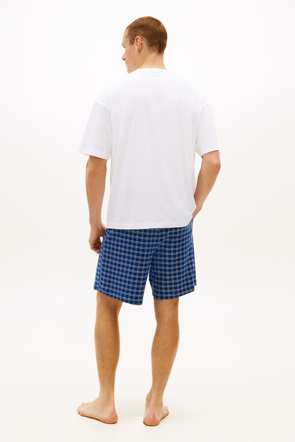 Tommy Hilfiger Conjunto pijama curto estampado azul