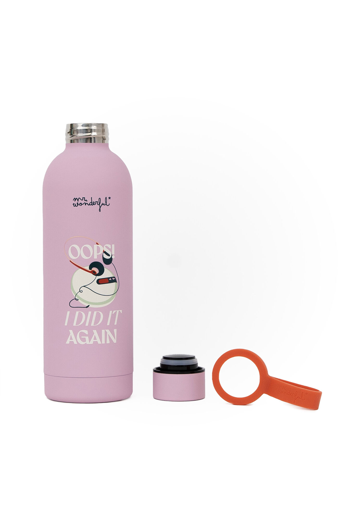 Mr. Wonderful Botella t&eacute;rmica 550 ml - Oops! I did it again