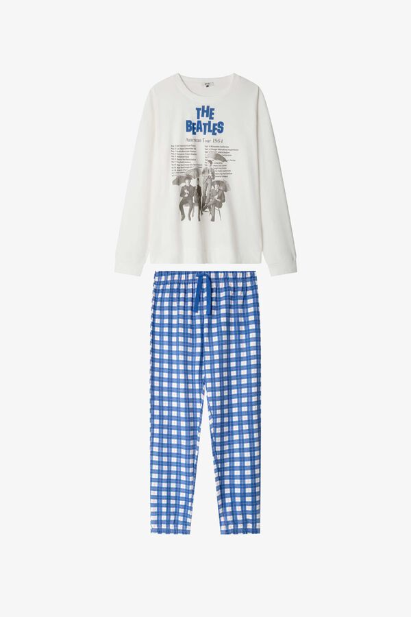 Gisela Conjunto de pijama para homem bege