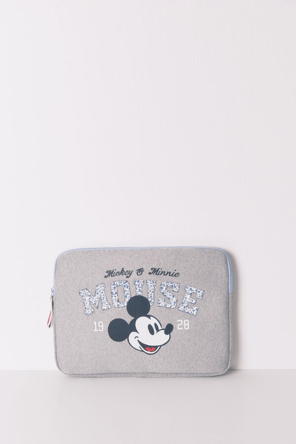 Women'secret Funda port&aacute;til Mickey gris oscuro gris