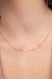 Singularu Collar Everyday Plata Ba&ntilde;o Oro