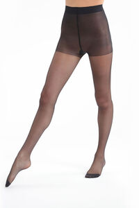 DIM Panty moldeador cintura c&oacute;moda negro 22 DEN