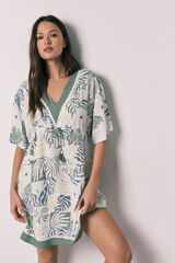 Women'secret Camisola curta estampada estampado