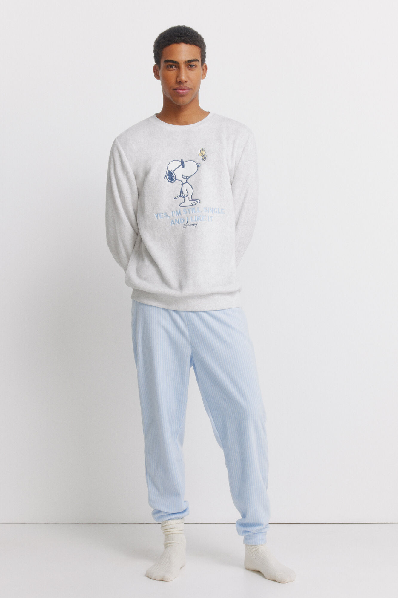 Women'secret Pijama polar Snoopy