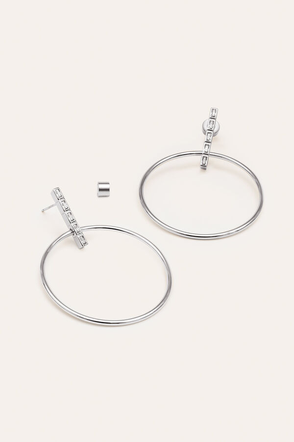 Singularu Pendientes Ophelia gris