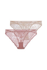 Dorina 2-pack panties EMORY pink