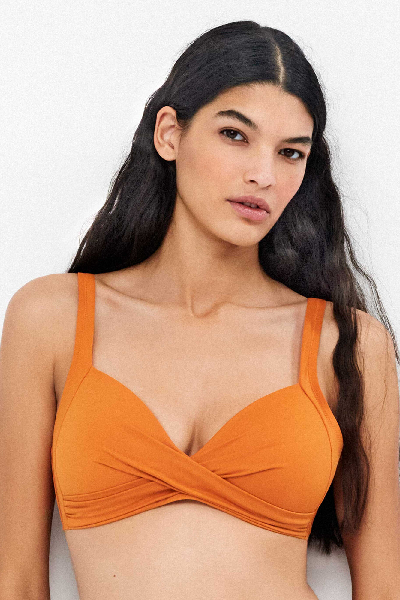 Gisela Top bikini cl&aacute;sico efecto cruzado