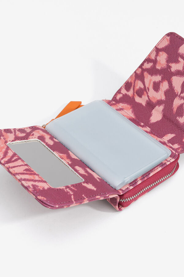 Vilanova Carteira Estampada rosa
