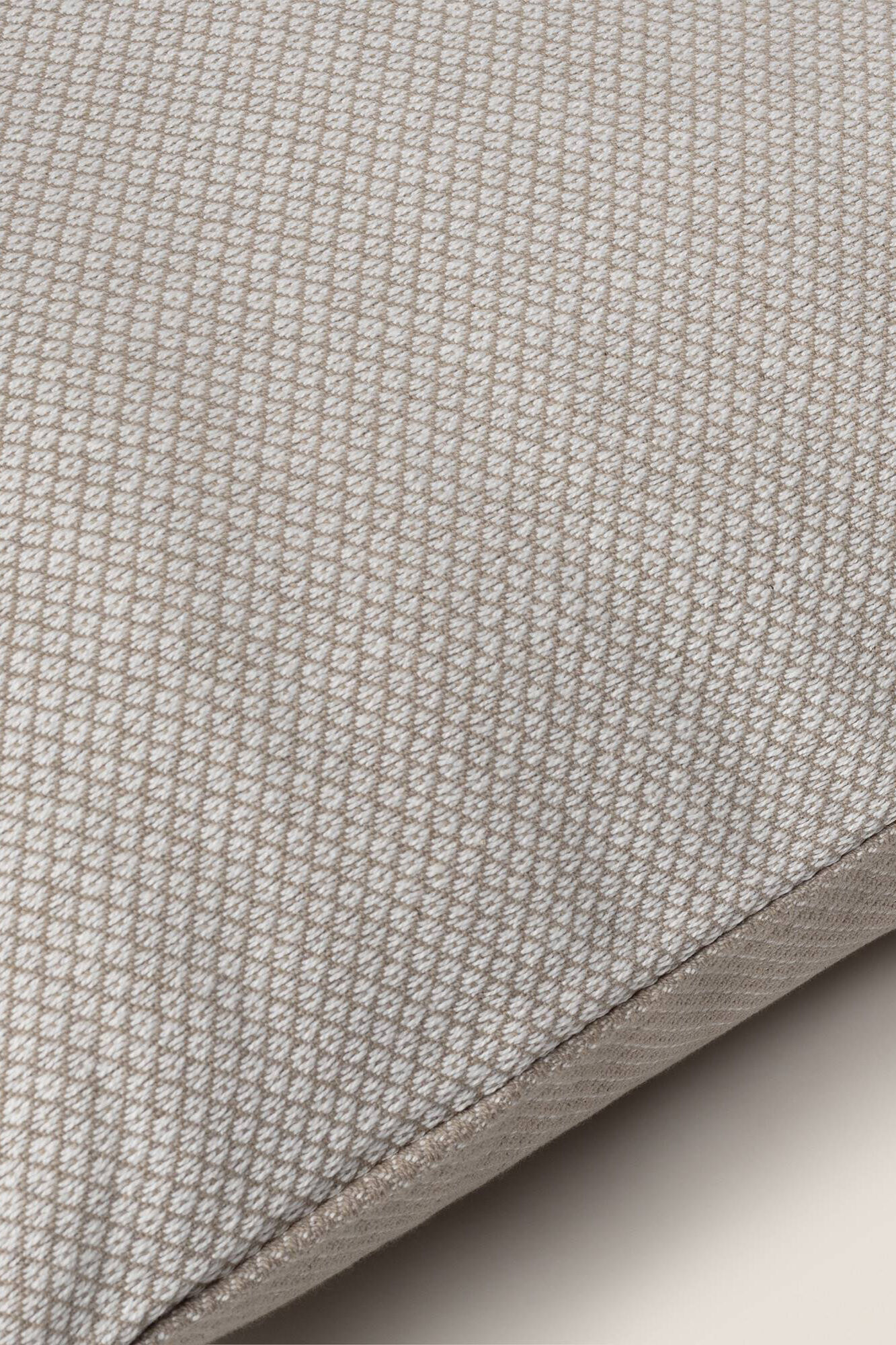 Textura Capa travesseiro algod&atilde;o bicolorida 45 x 45 cm.