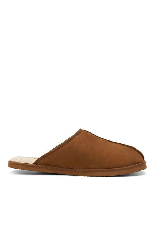 Jack & Jones Chinelos de borrego cru