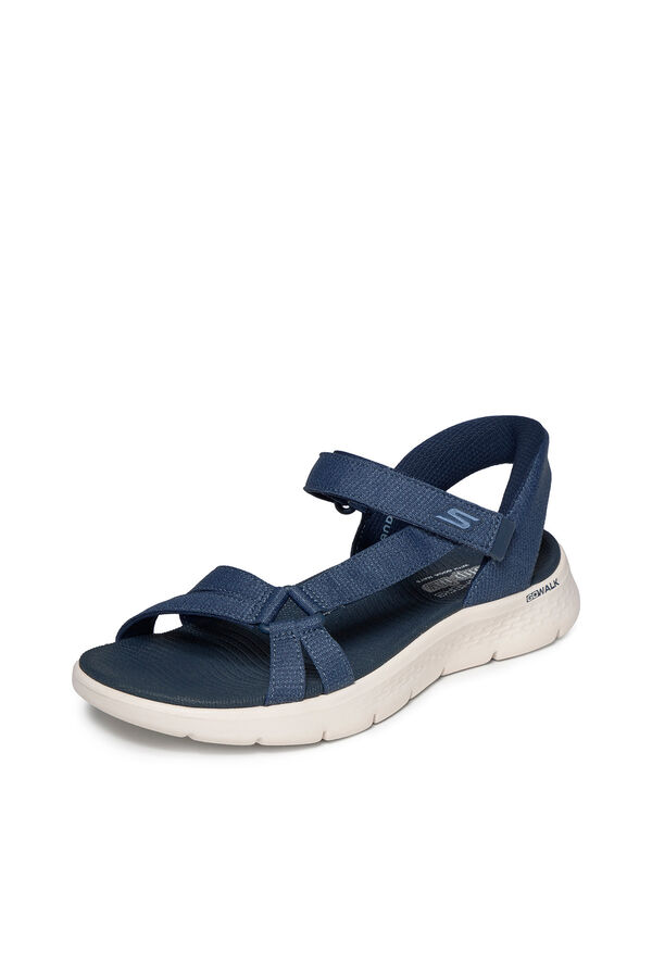 Skechers Sand&aacute;lia Go walk flex azul