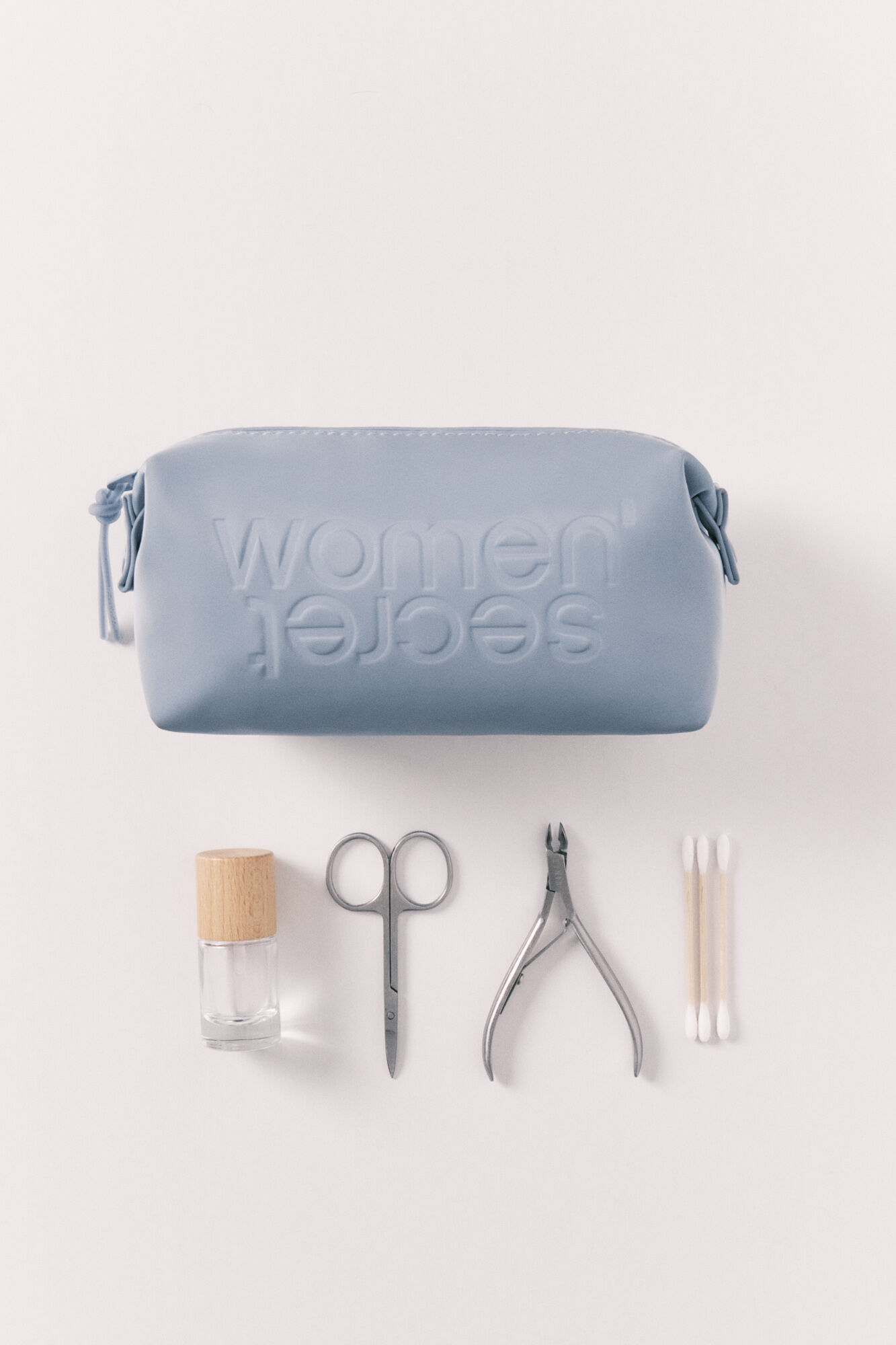 Women'secret N&eacute;cessaire pequeno em borracha azul