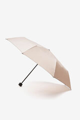 Vilanova Guarda-chuva Dobrável Liso bege