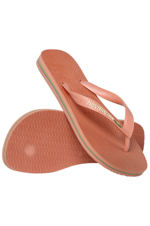 Havaianas Chanclas Hav. Brasil Logo Rosa rosa