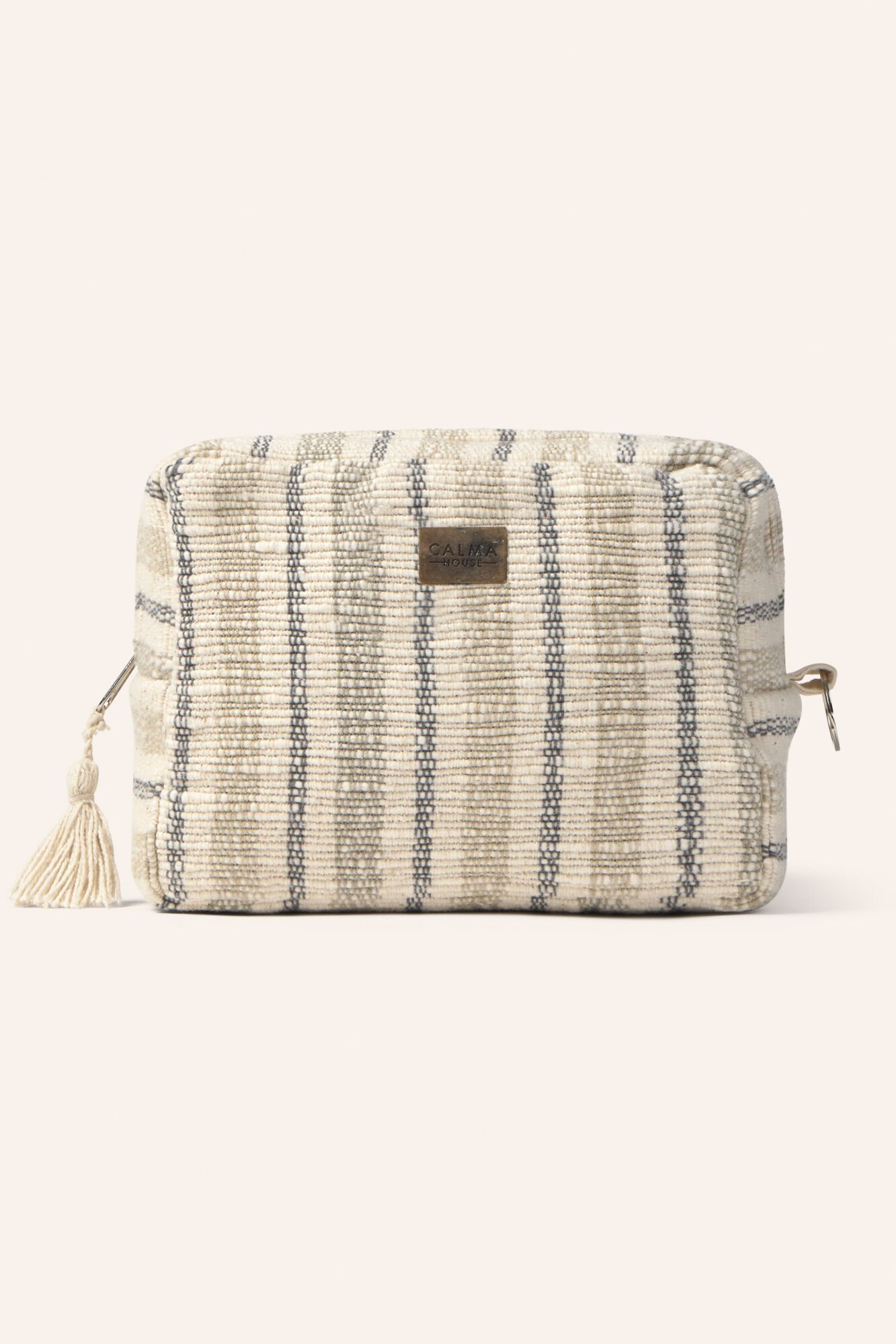 Calma House Necessaire Bacoli cinzento escuro 20x15x10