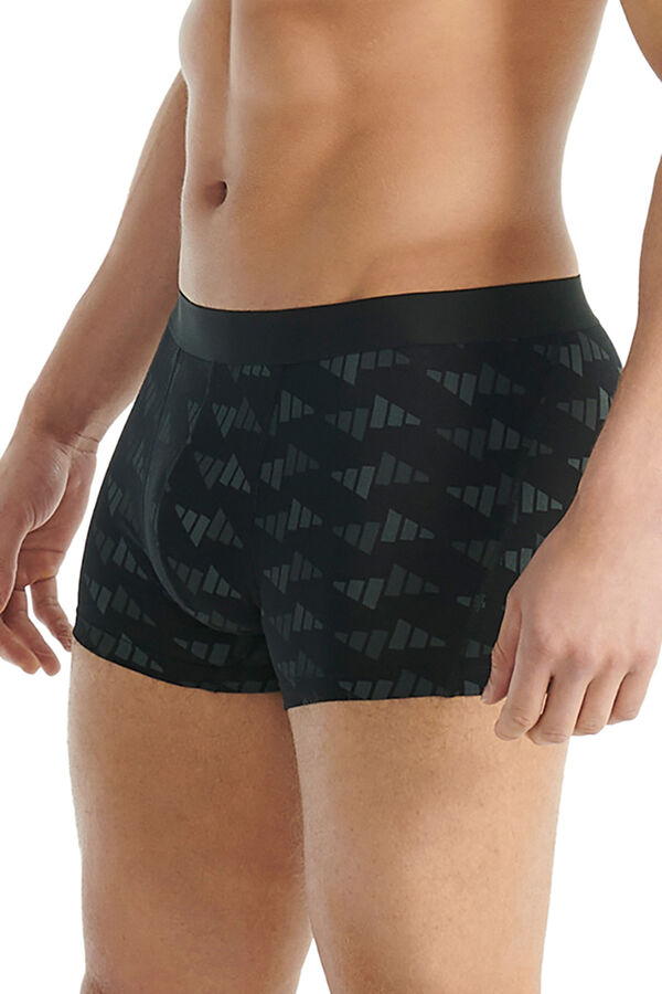 Adidas Pacote com 3 boxers de algodão Active Flex cinzento