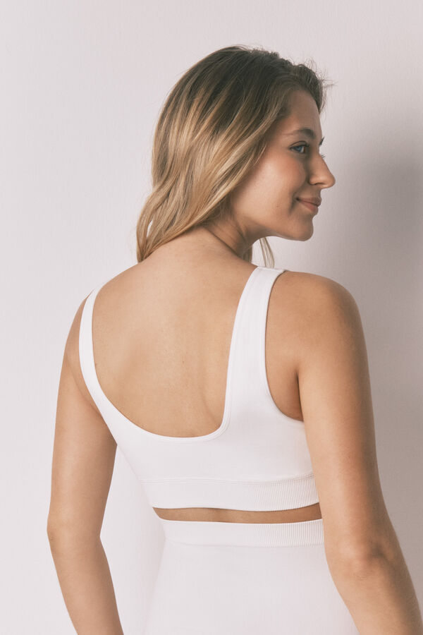 Women'secret Soutien maternity halter cruzado branco FANTASTIC bege