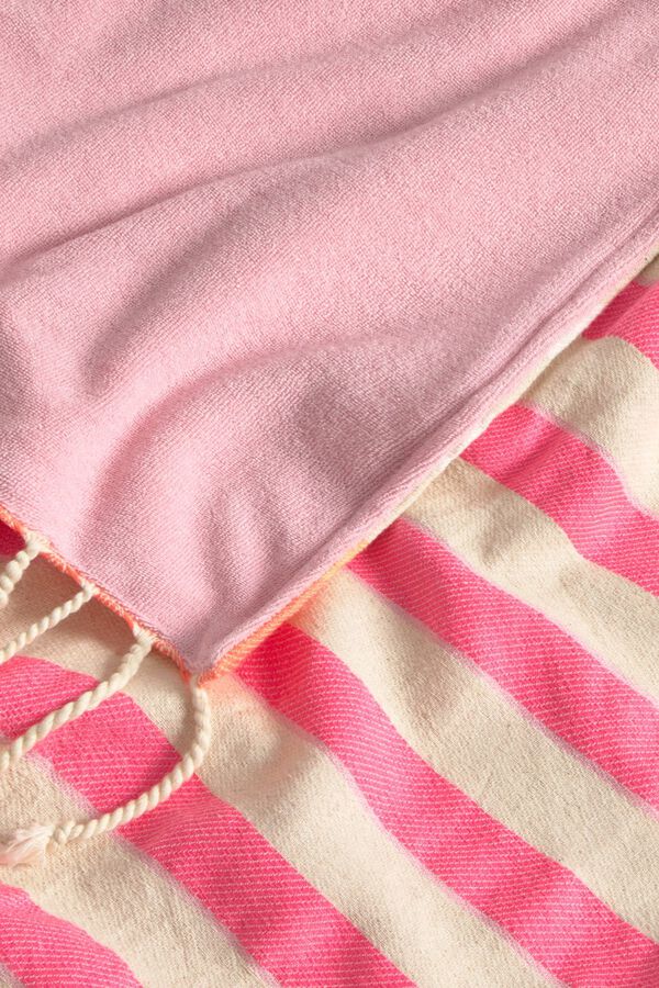 Textura Toalha de praia em tecido estampado