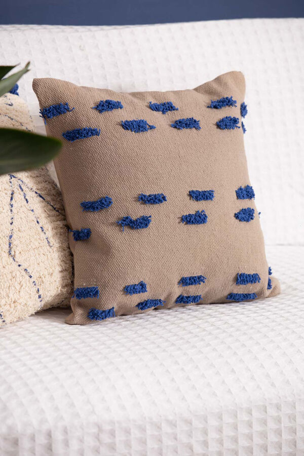 Calma House Funda de cojín Pisco Azul 30x60 cm. blue
