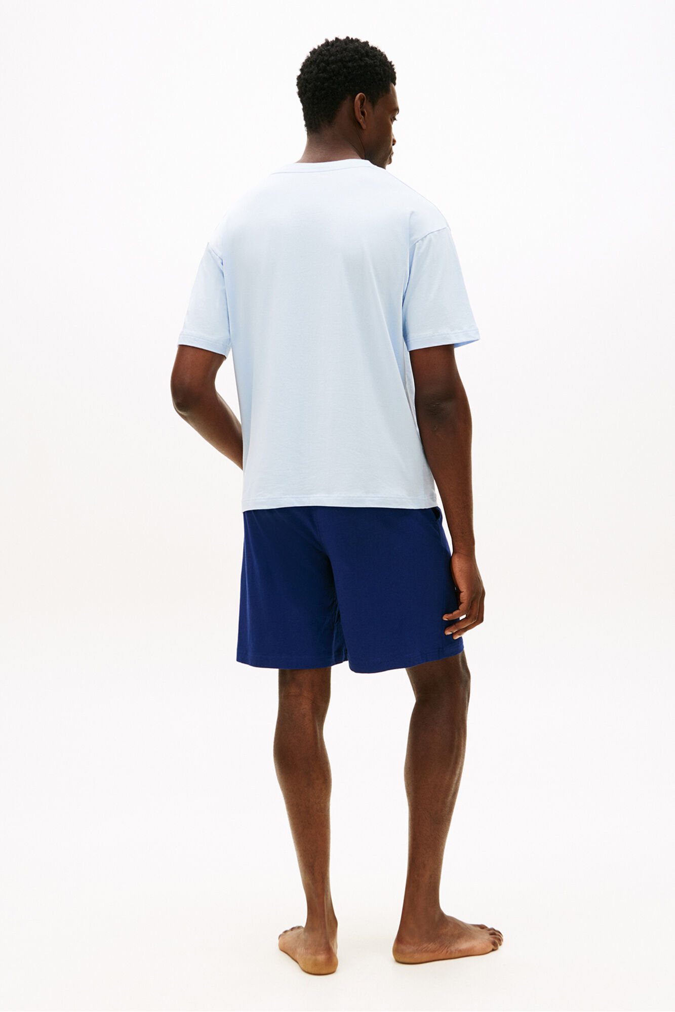 Tommy Hilfiger Conjunto de pijama curto liso