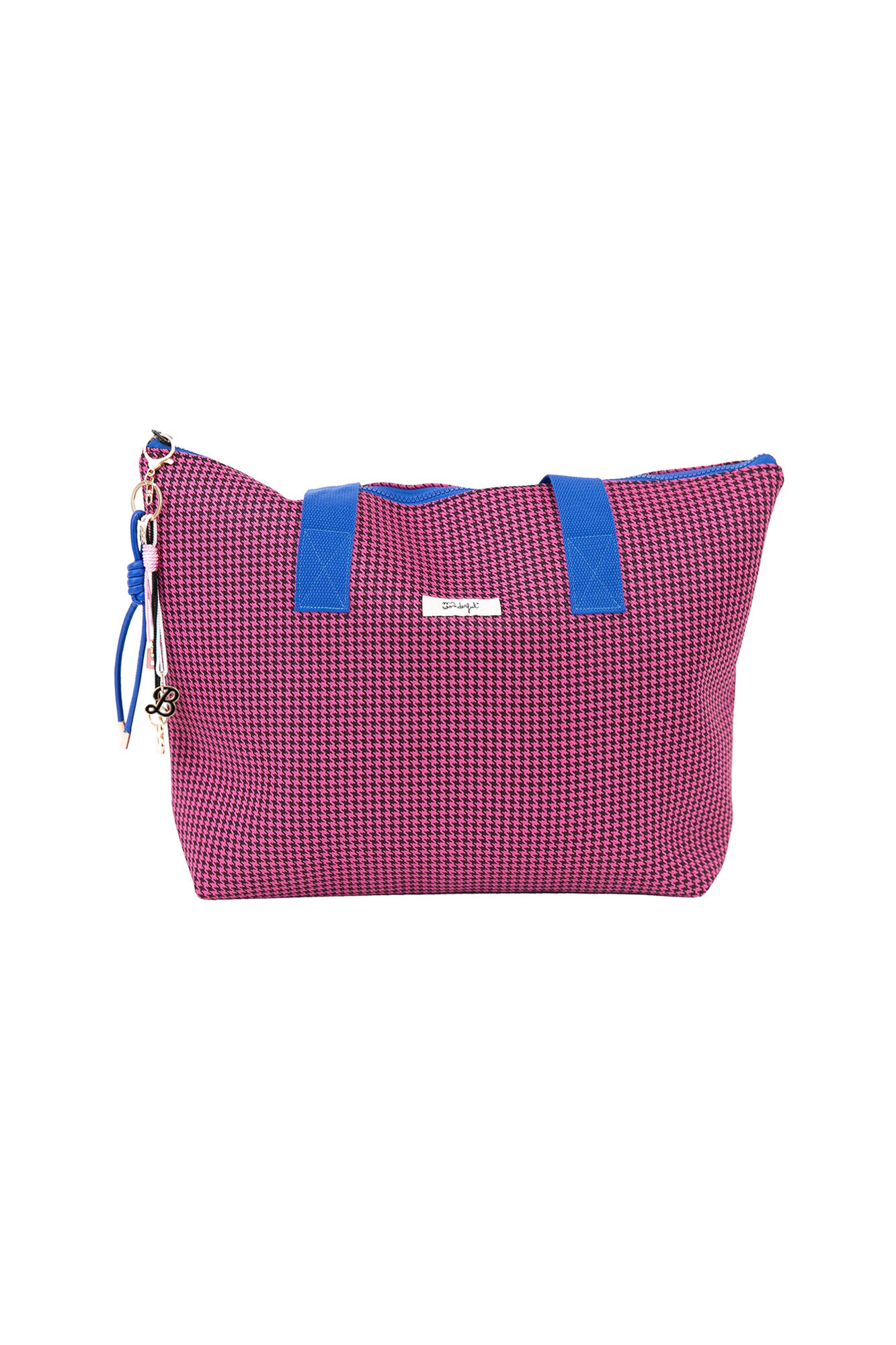 Mr. Wonderful Mala tote - Pied-De-Poule