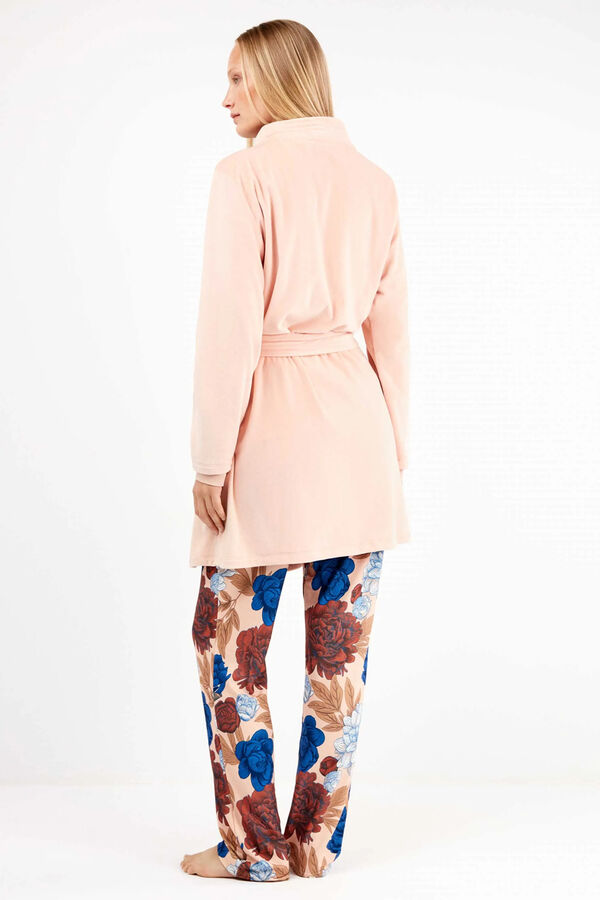 Gisela Roupão de polar robe rosa