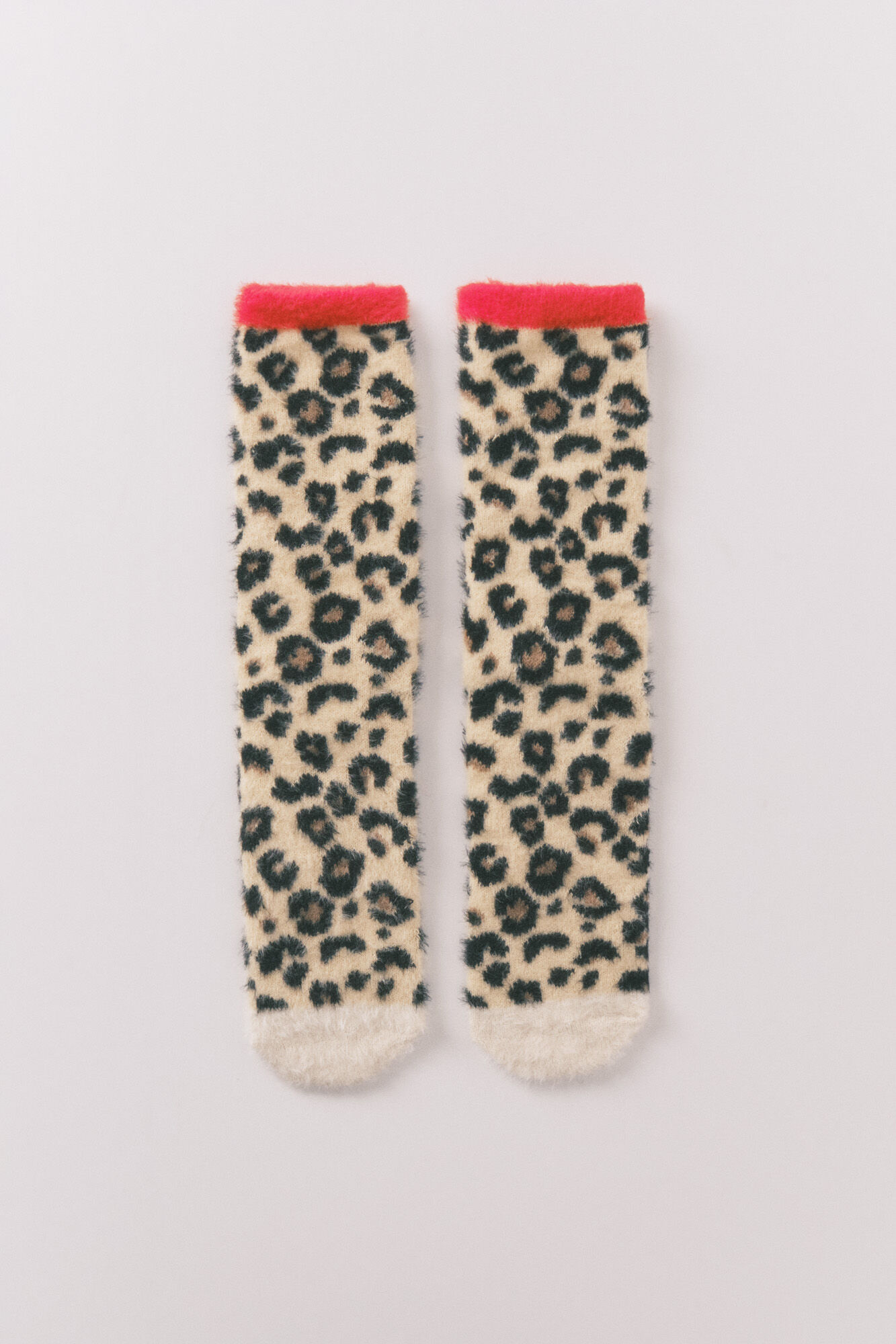 Women'secret Calcetines largos pelo print leopardo Snoopy