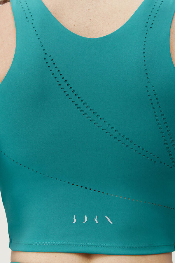 Born Living Yoga Zenda sports top green