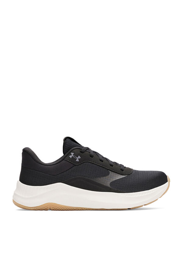 Under Armour Chinelos de quarto de corrida femininos cinzento
