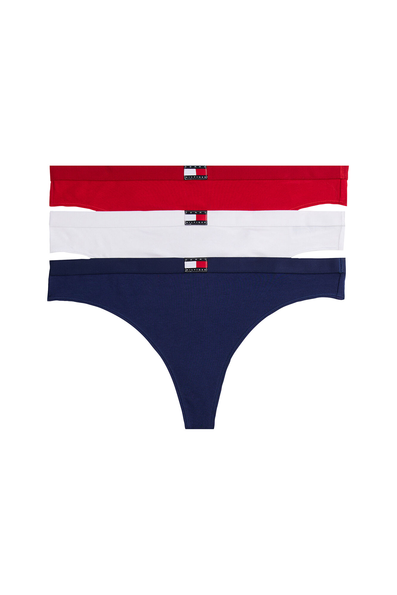 Tommy Jeans Pacote de 3 tangas com logo