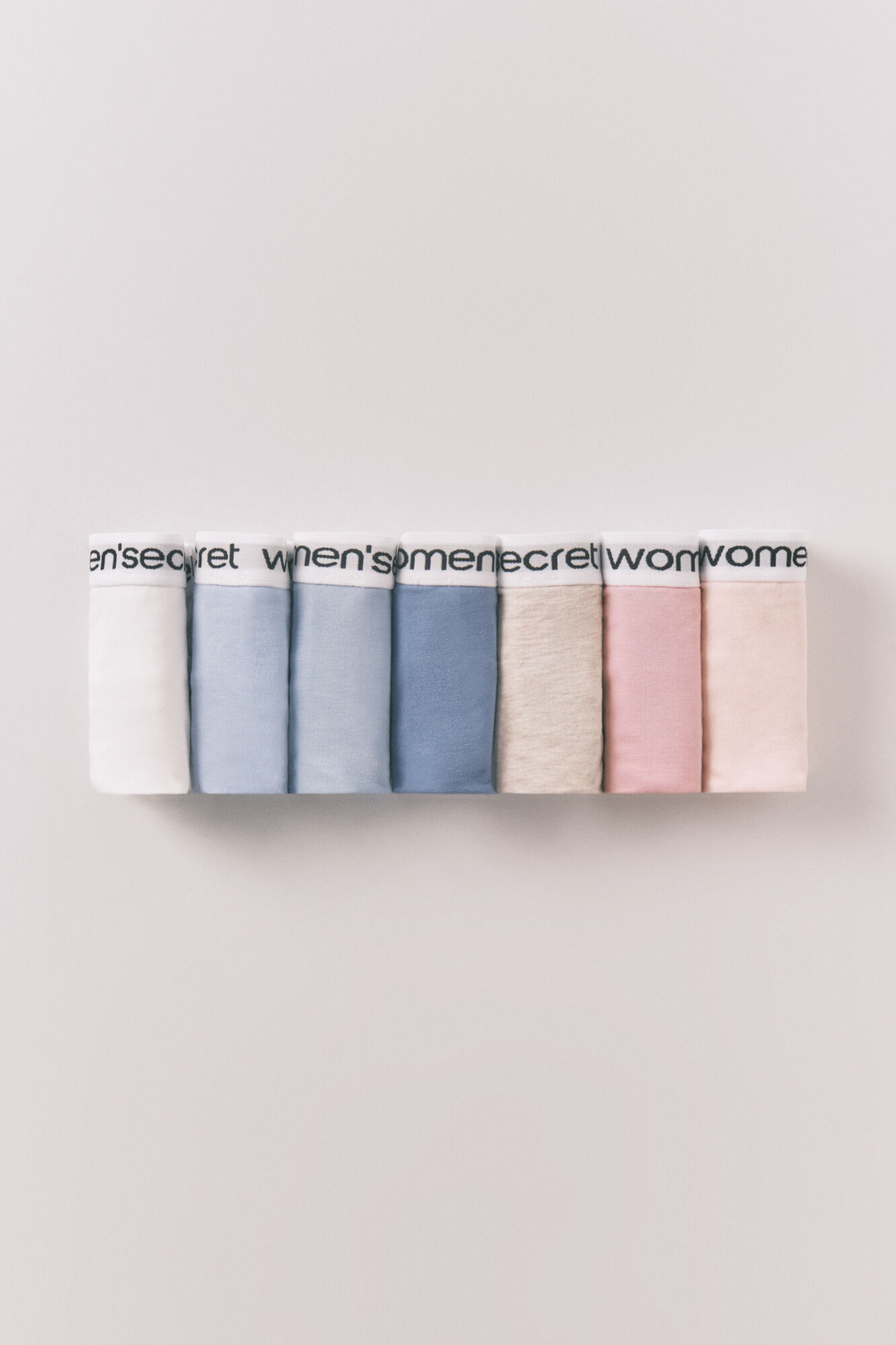 Women'secret Pack 7 tangas algod&oacute;n logo