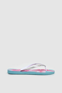 Pepe Jeans Chinelos de brilho com motivo floral