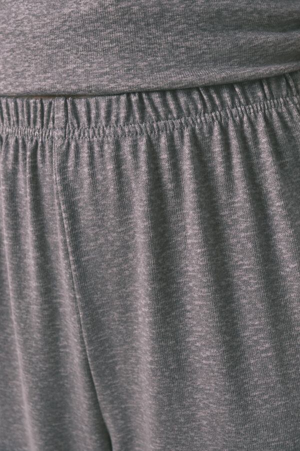 Women'secret Pijama comprido de manga curta Mickey cinzento