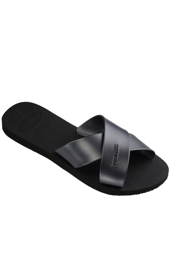 Havaianas Chinelos Hav. Preto Metálico Aqua preto