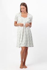Admas Robe curta maternity Bambi tambor
