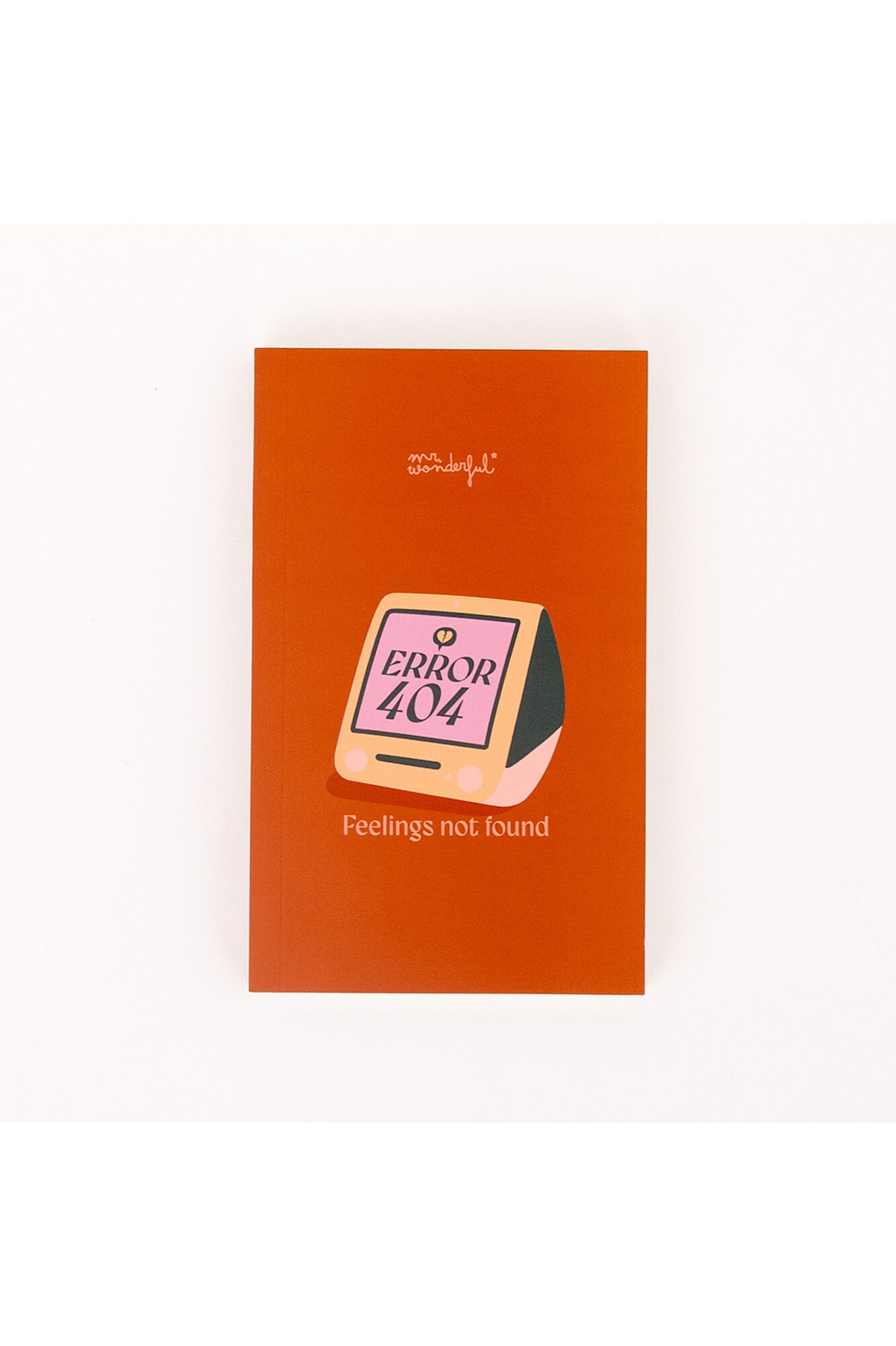 Mr. Wonderful Caderno tipo bloco - Error 404