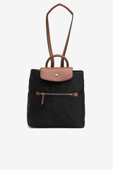 Vilanova Mochila Combinada com Aba preto