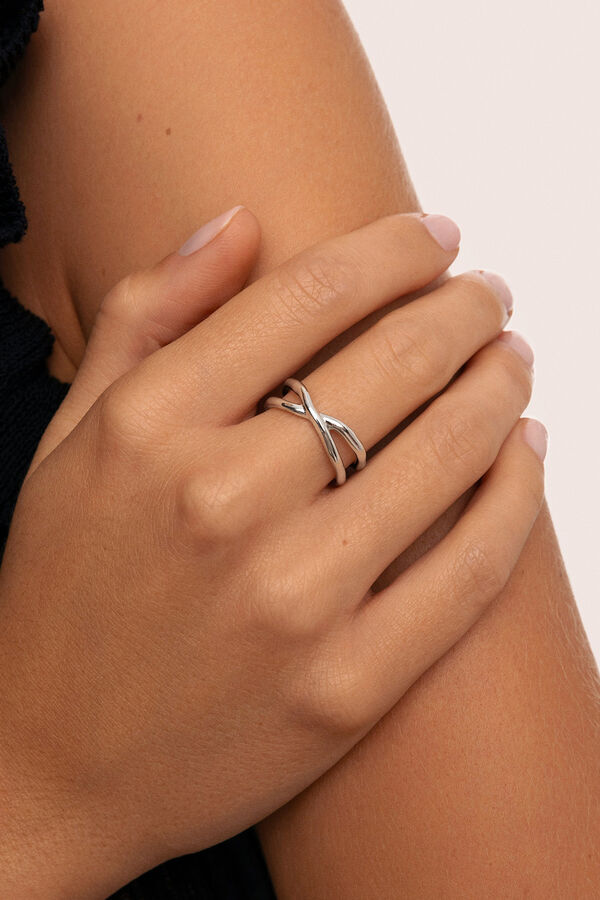 Singularu Anillo Hug gris