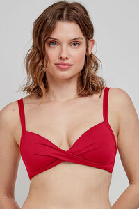 Gisela Top bikini capacidad rojo
