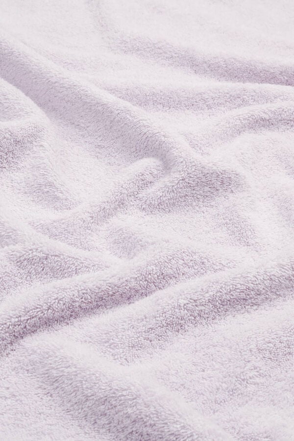 Womensecret Toalha de banho com pesponto decorativo rosa