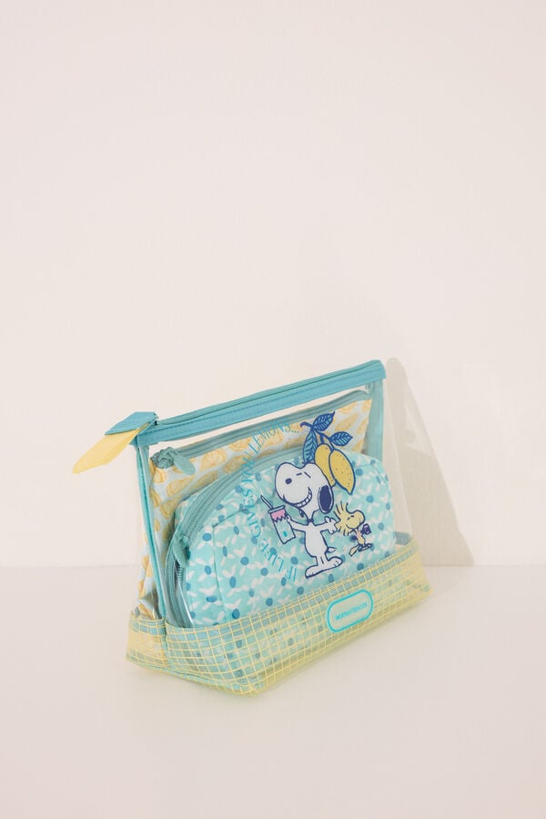 Women'secret Pack neceser Snoopy multicolor estampado