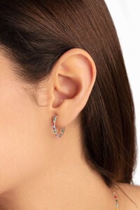 Singularu Brincos Gleam Colors Prata