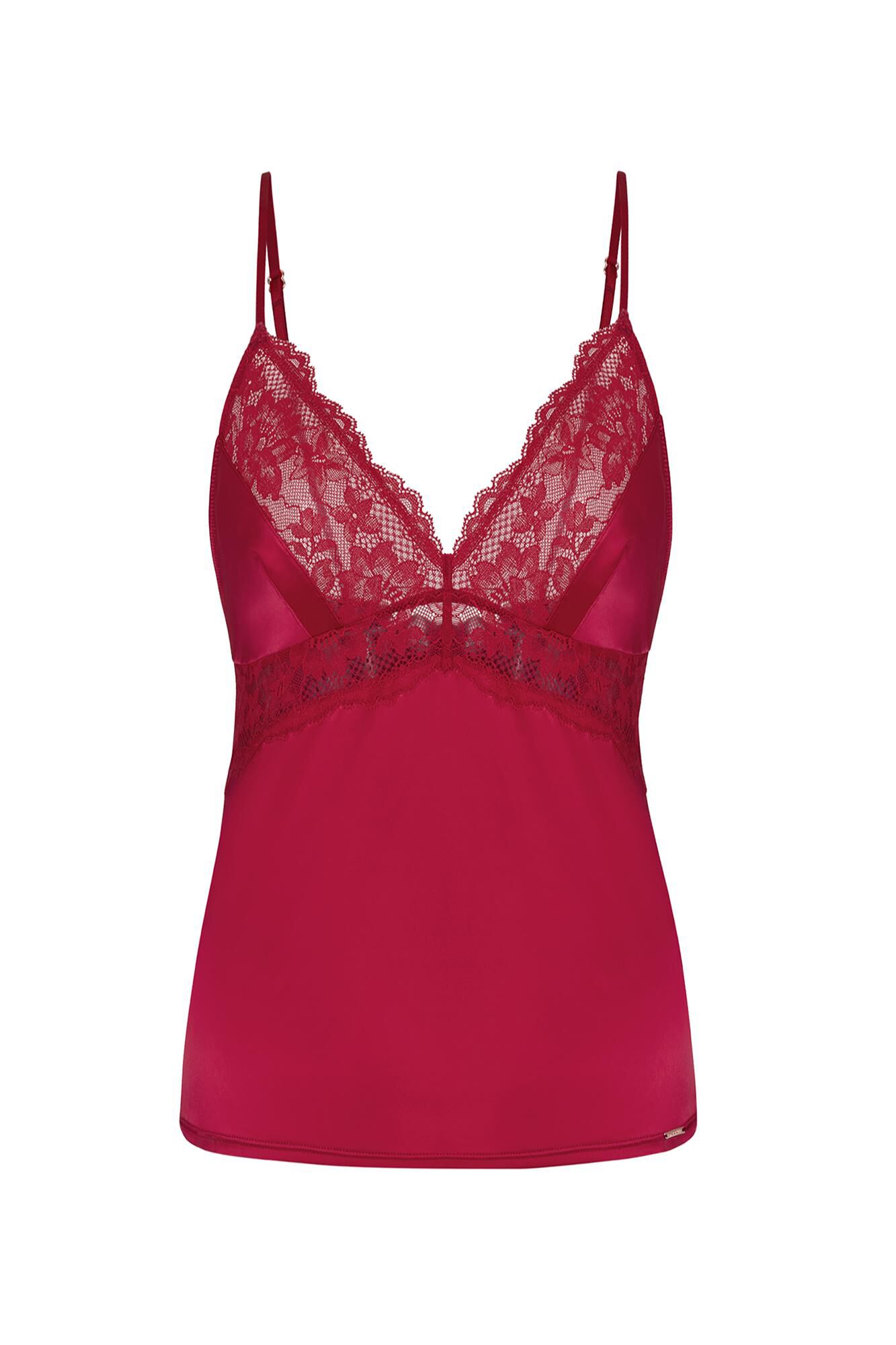 Dorina T-shirt de cetim enchimento Lyra