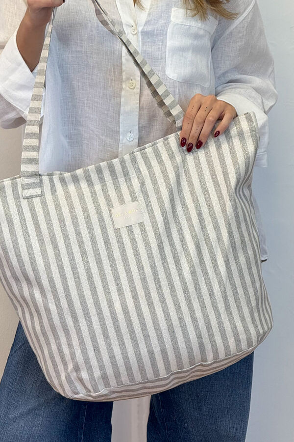 De La Mur Mala Grande Fecho-&eacute;clair Lugris cinzento