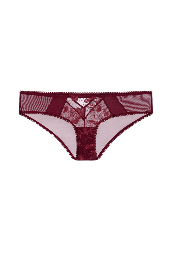Dorina Cueca hipster ousada Vanya estampado