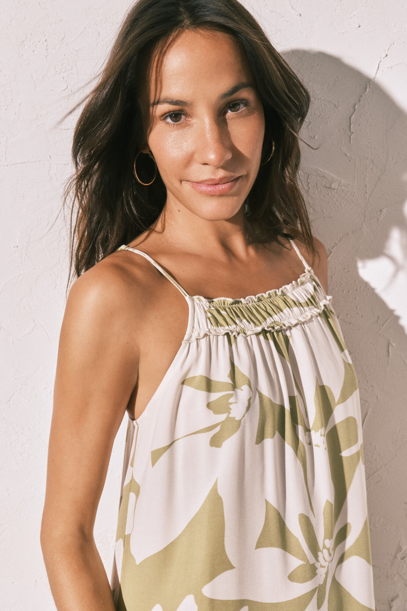 Women'secret Vestido largo tirantes flores