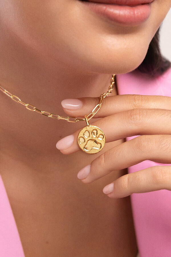 Singularu Charm Huella Baño Oro amarillo
