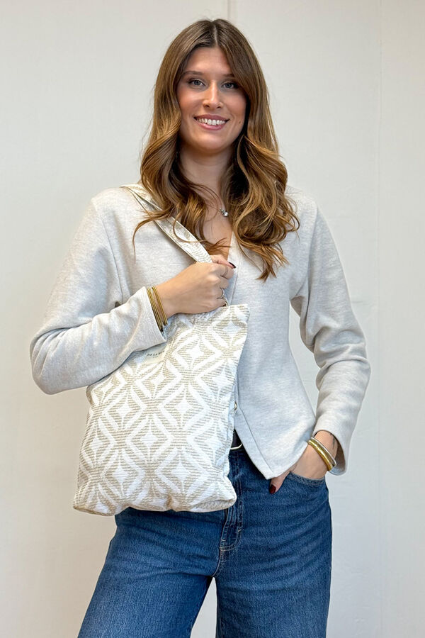 De La Mur Mala Pequena Fecho-&eacute;clair Campo bege